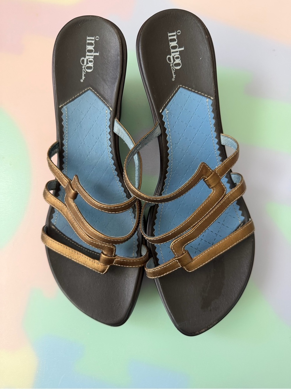 Indigo by Clarks Strappy Wedge Sandals β¨ - Picture 2 of 7